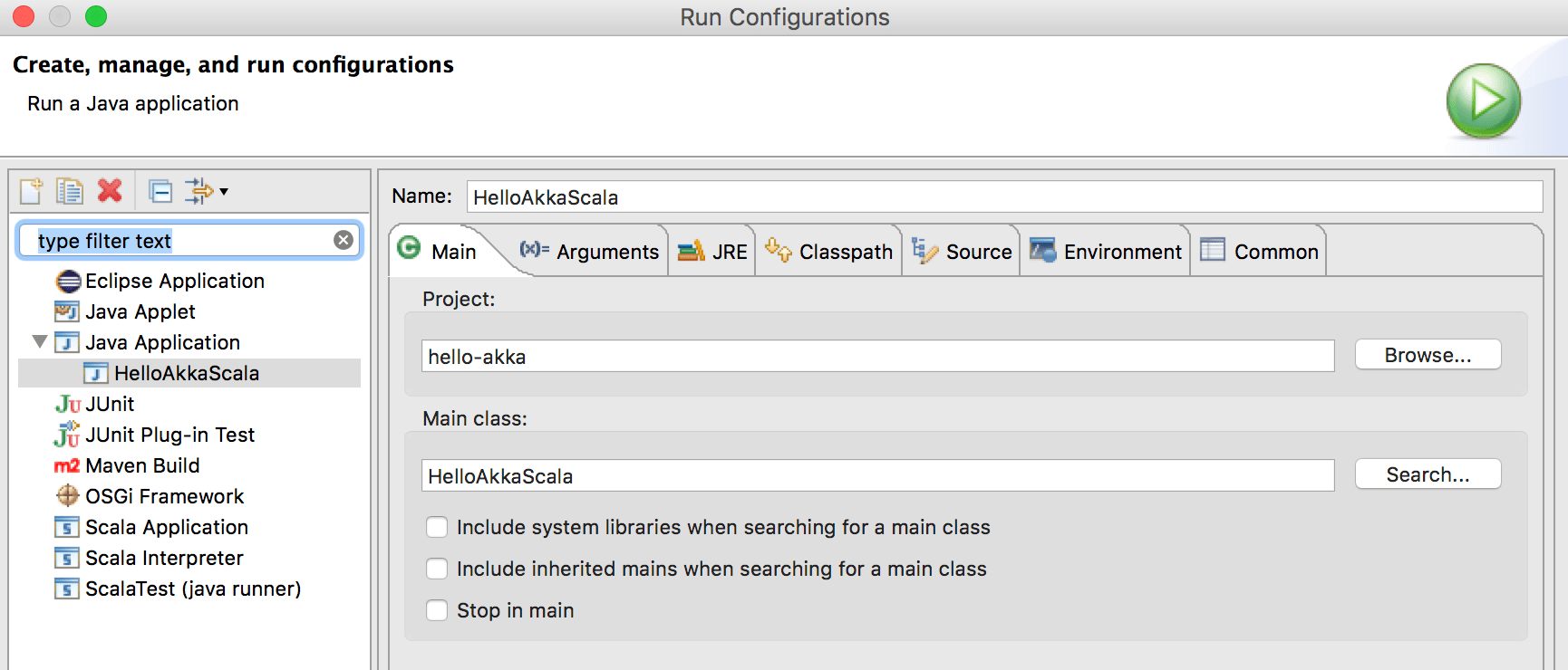 Eclipse IDE Configuration