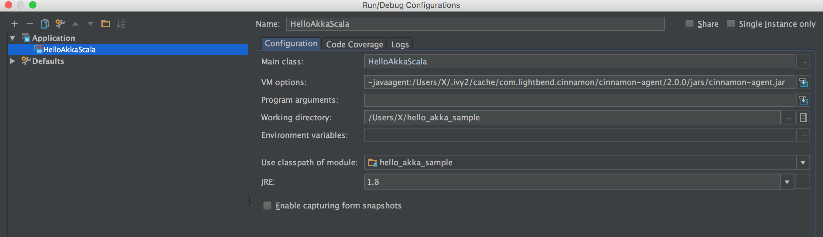 IntelliJ IDE Configuration